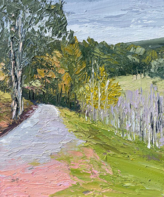 Oil on linen board,
35cm x 30cm, framed
SOLD