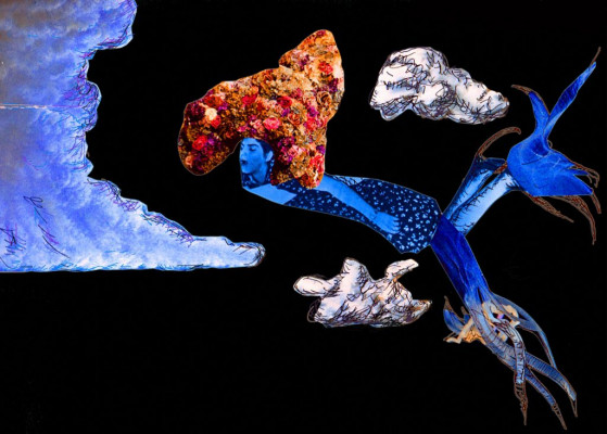 Susan Bruce
2022
Jellyfish woman floating through clouds
2022